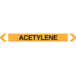 Acetylene Pipe Marker