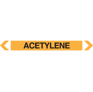 Acetylene Pipe Marker