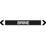 Brine Pipe Marker