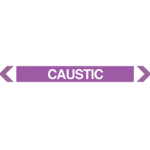 Caustic Pipe Marker