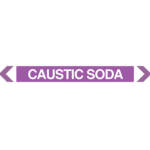 Caustic Soda Pipe Marker