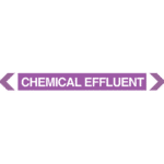 Chemical Effluent Pipe Marker