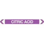 Citric Acid Pipe Marker