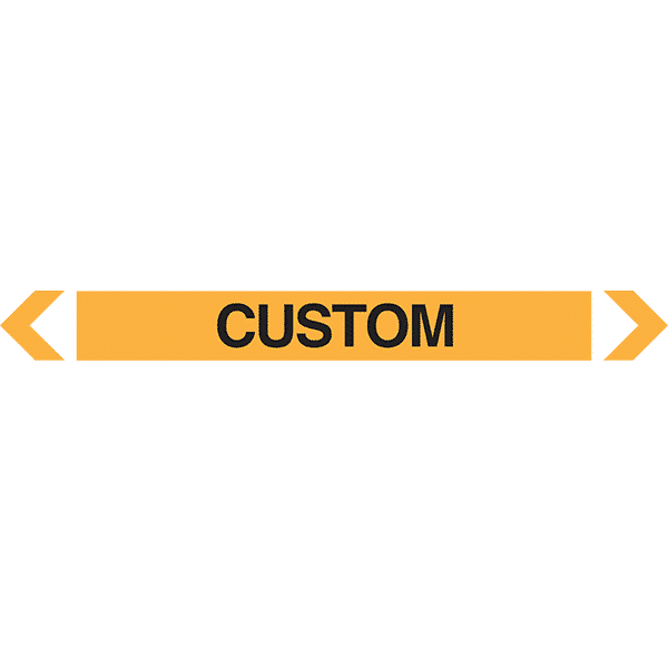 Custom Gas Pipe Marker