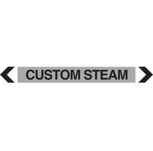Custom Steam Pipe Marker