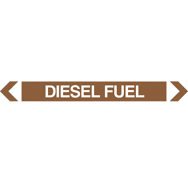 Diesel Fuel Pipe Marker