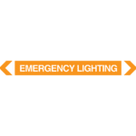 Emergency Lighting Pipe Marker