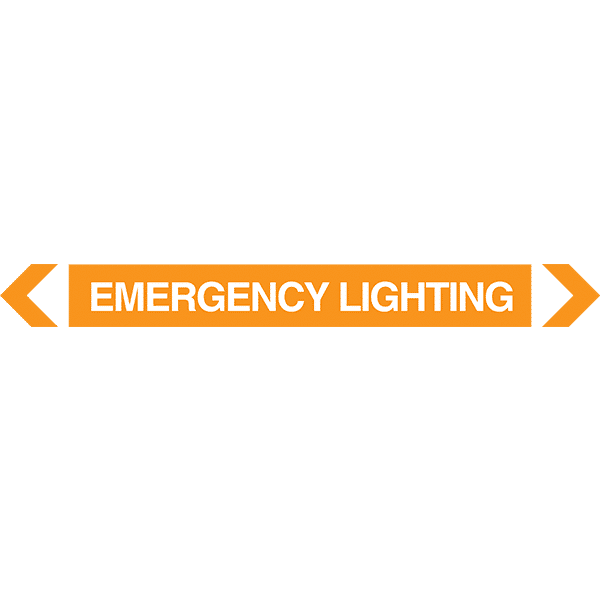 Emergency Lighting Pipe Marker