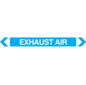 Exhaust Air Pipe Marker