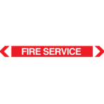 Fire Service Pipe Marker