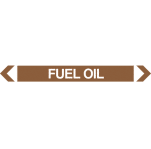 Fuel Oil Pipe Marker