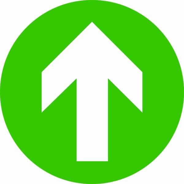 Green Arrows Sign