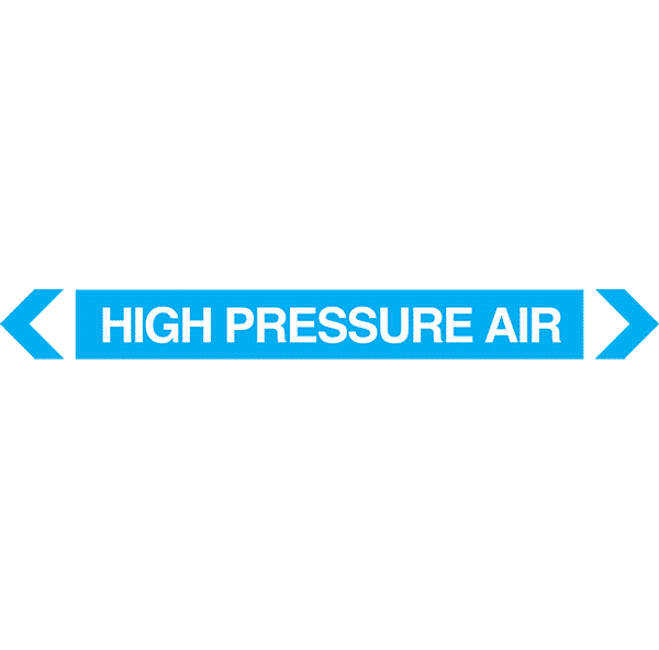 High Pressure Air Pipe Marker