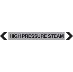High Pressure Steam Pipe Marker