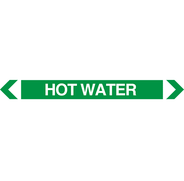 Hot Water Pipe Marker