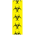 Biological Hazard Pipe Marker