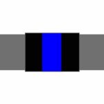 Black water Banded Pipe Marker Tape