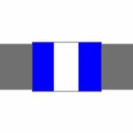 Chilled water Banded Pipe Marker Tape