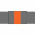 Compressed air LP Banded Pipe Marker Tape