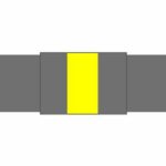 Breathing gas Banded Pipe Marker Tape