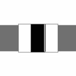 Discharge air Banded Pipe Marker Tape