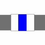 ISO 5081 - Mechanical supply air, cold - Banded Pipe Marker Tape