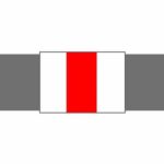 Smoke clearance Banded Pipe Marker Tape