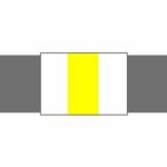 Natural supply air Banded Pipe Marker Tape