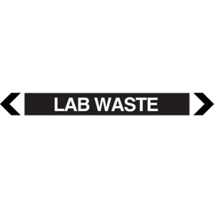 Lab Waste Pipe Marker