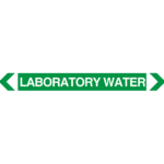 Laboratory Water Pipe Marker