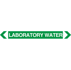 Laboratory Water Pipe Marker