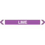 Lime Pipe Marker