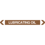 Lubricating Oil - Pipe Marker