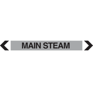 Main Steam Pipe Marker