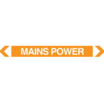Mains Power Pipe Marker