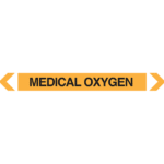 Medical Oxygen Pipe Marker