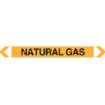 Natural Gas Pipe Marker