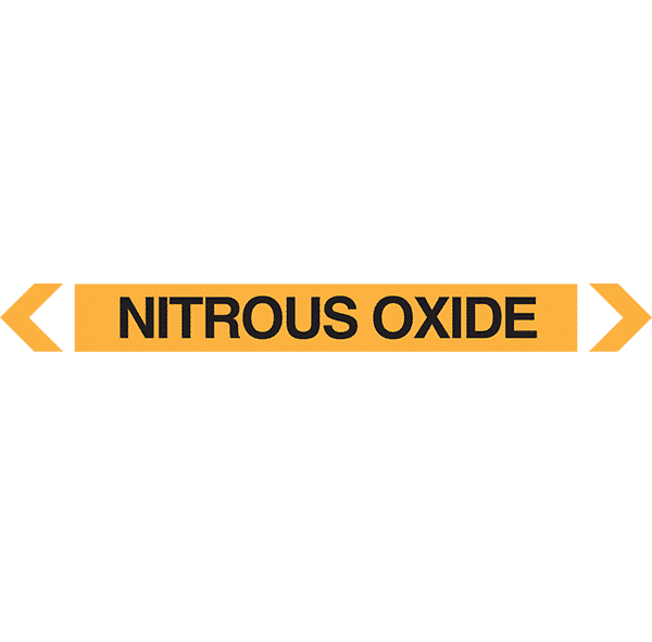 Nitrous Oxide Pipe Marker