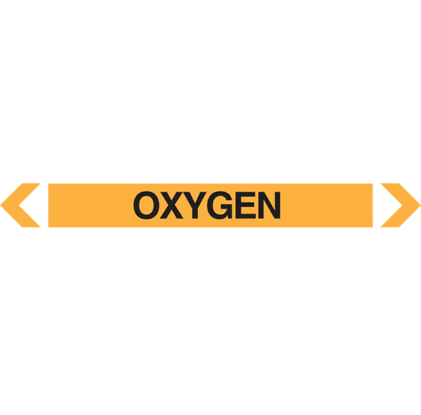 Oxygen Pipe Marker