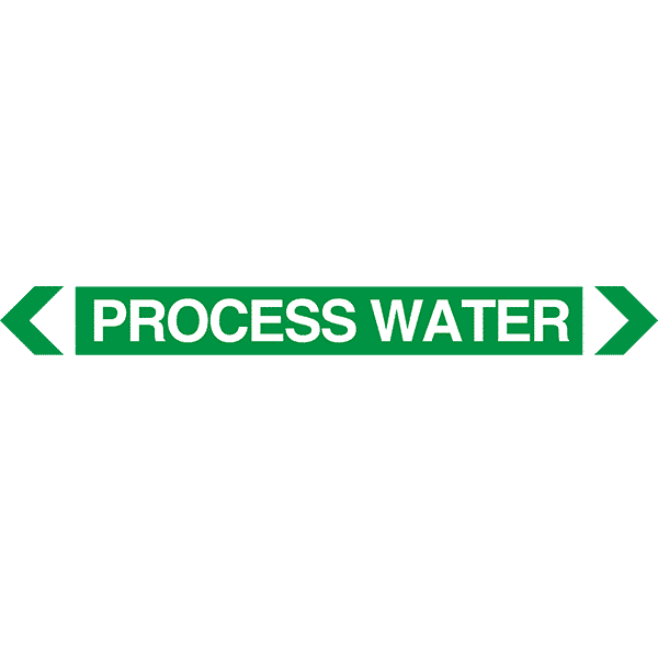 Process Water Pipe Marker