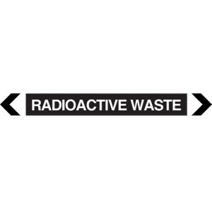 Radioactive Waste Pipe Marker