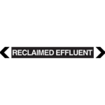 Reclaimed Effluent Pipe Marker