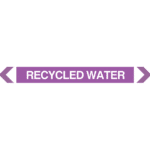 Recycled Water Pipe Marker
