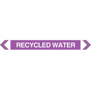 Recycled Water Pipe Marker