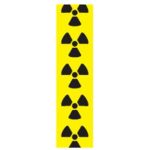 Radioactive Hazard Pipe Marker