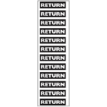 Return Pipe Marker
