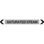 Saturated Steam Pipe Marker