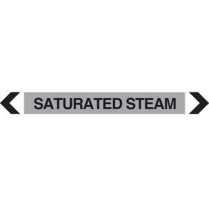 Saturated Steam Pipe Marker