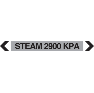 Steam 2900 Kpa Pipe Marker
