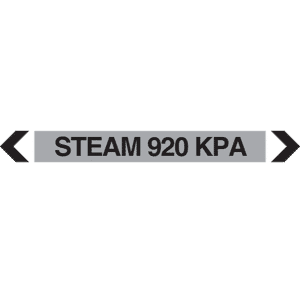 Steam 920 Kpa Pipe Marker